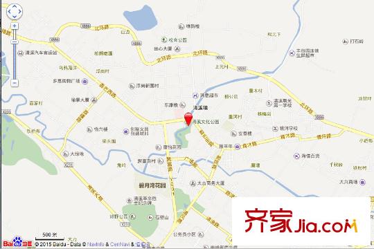 盛和豪園交通圖