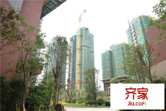 保利中惠中央公館施工進度圖（2015-9-16）