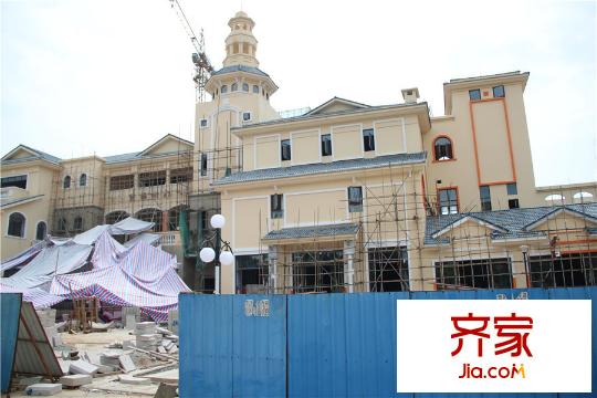 南峰華桂園銷售中心工程進(jìn)度圖（2015-9-10）