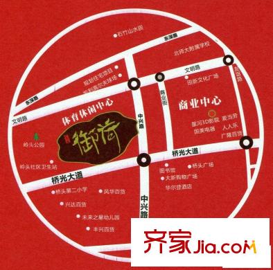 富盈御荷交通圖