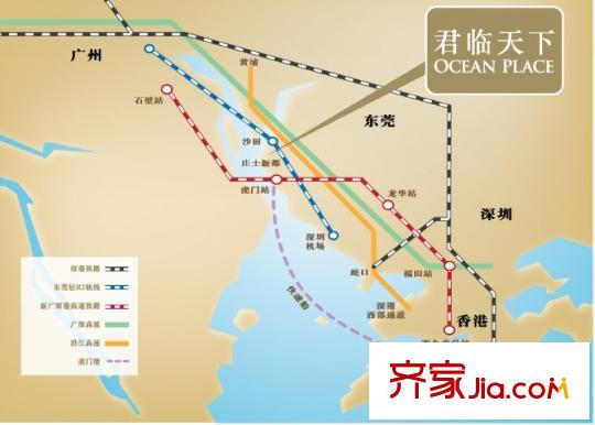 濱江豪園位置示意圖