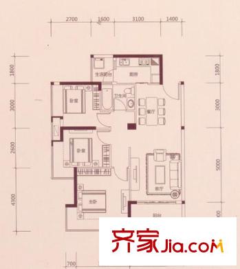 大運城邦   戶型圖