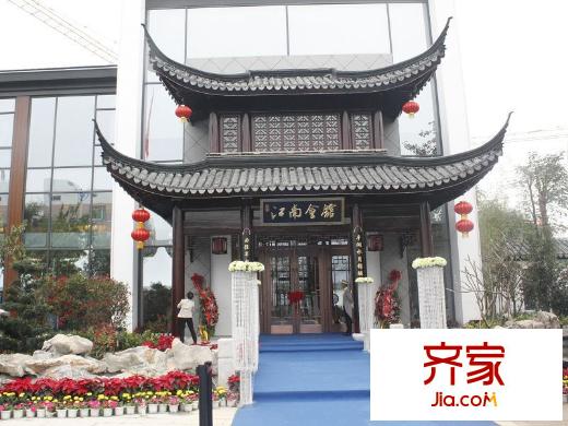 山水江南別墅實(shí)景圖 