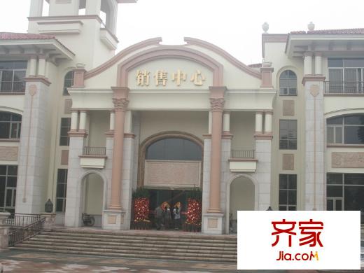 碧水灣花園銷售中心外景（2013-2-18）