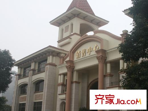 碧水灣花園銷售中心大門