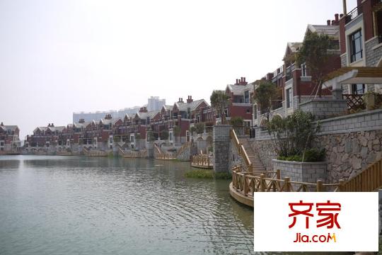 翡翠山臨湖別墅群實景2011-3-24