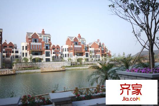 翡翠山一期別墅實景2011-4-14
