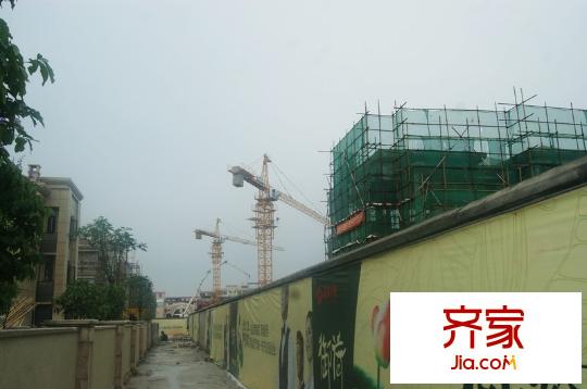 富盈御荷別墅外景圖別墅與洋房施工外景（2012-06-13）