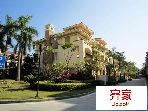 龍灣新城別墅外景圖 