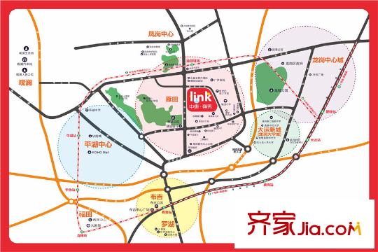 中惠平方米秀區(qū)域圖
