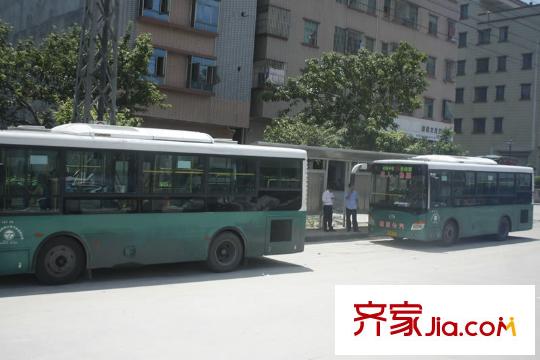 萬科朗潤園別墅配套圖公交車（2012-9-1）
