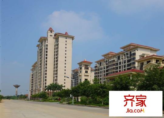 龍灣新城別墅外景圖 
