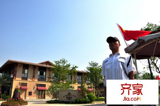 萬科城六期琥珀郡實(shí)景圖(2011.03.09)