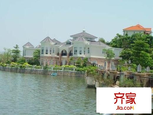 三正半山湖畔外景圖 