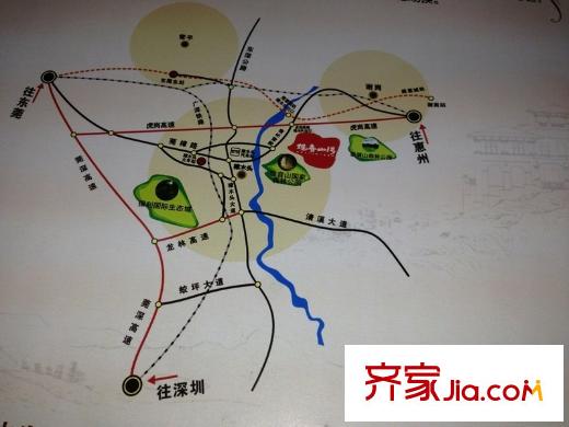 觀音山1號(hào)交通圖