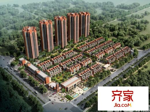 萬科四季花城別墅外景圖 