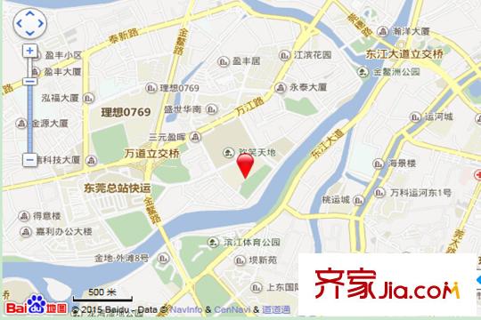 北大資源御灣電子地圖