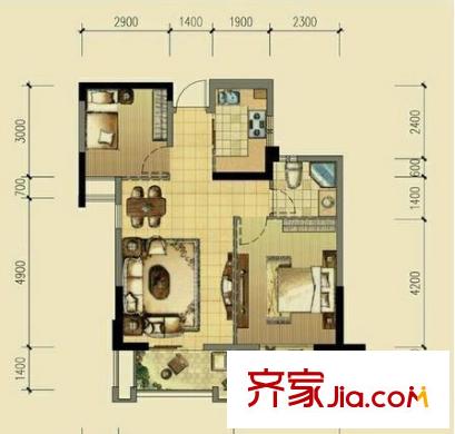 萬科虹溪諾雅  戶型圖