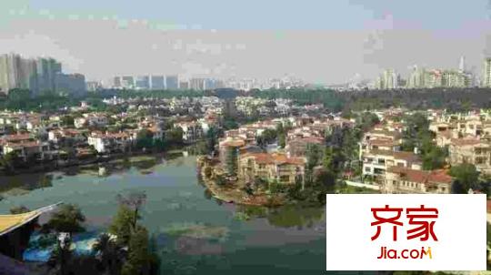 森林湖蘭溪谷外景圖 
