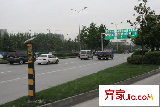 恒大西錦城周邊行車道