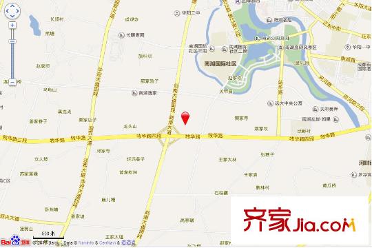 中信城左岸電子地圖