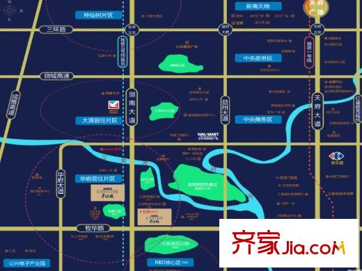中信城交通圖