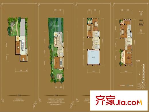 復(fù)地御香山3悅2期41棟V2雙拼（售罄） 3室2廳4衛(wèi)1廚