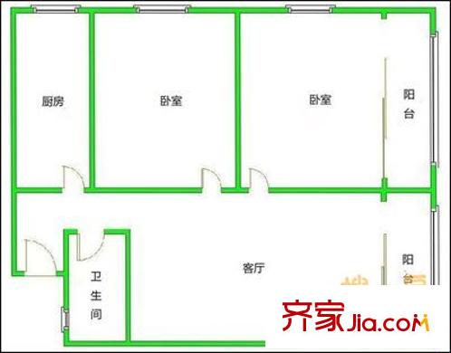 馨寧居一期戶型圖