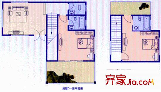 花溪溫泉戶型圖1室