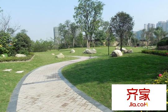 繽紛翡翠灣規(guī)劃的公園綠地（2015-1）