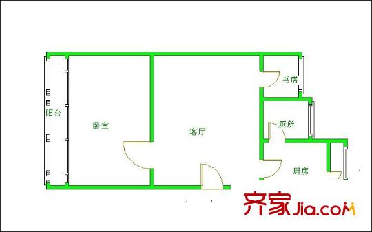 金泉陽光雅新苑戶型圖金泉陽光 1室 戶型圖 1室1廳1衛(wèi)1廚