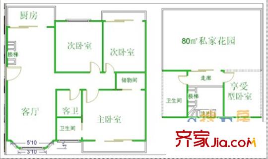 馨寧居一期戶型圖