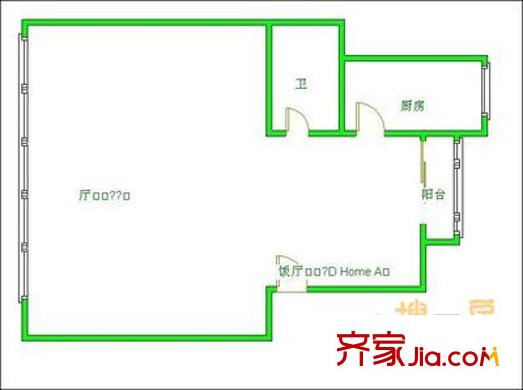 馨寧居一期戶型圖