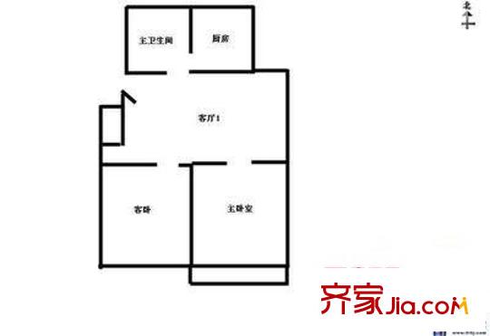 華陽教師苑戶型圖戶型圖 3室2廳1衛(wèi)1廚