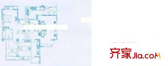 華陽教師苑戶型圖戶型圖 4室3廳2衛(wèi)1廚