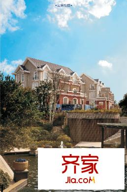 藍(lán)山國(guó)際爵悅半島景觀和建筑實(shí)景(2012.04)