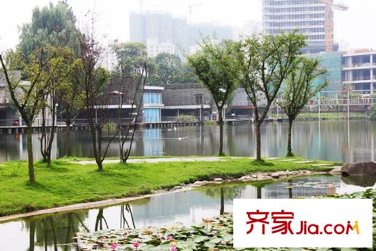 融信智慧廣場碧落湖公園