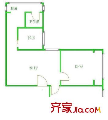 光榮西路65號(hào)院戶型圖光榮西路社區(qū) 3室 戶型圖 3室2廳1衛(wèi)1廚
