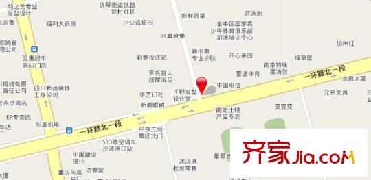 新熙門交通圖示意圖
