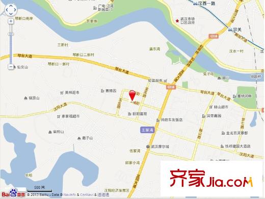 水仙里交通圖 