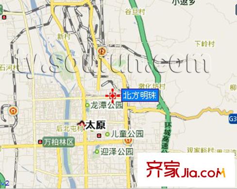 北方明珠交通圖