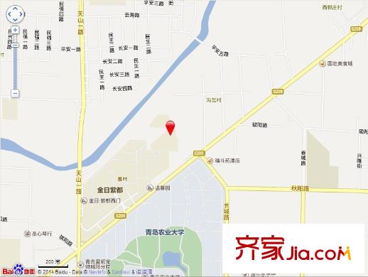 學(xué)府康庭交通圖