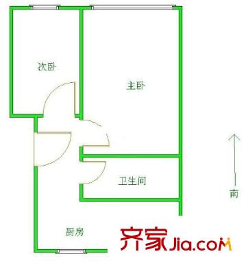 倉前派出所宿舍 戶型圖