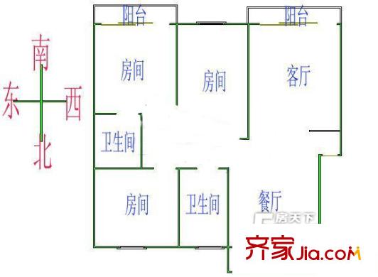 天賜良園 戶型圖