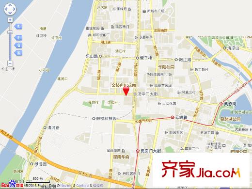 郵政世紀(jì)花園交通圖