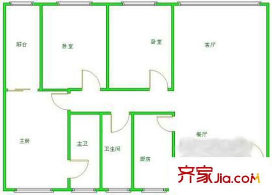 華西國際戶型圖