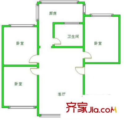 水漪裊銅戶型圖