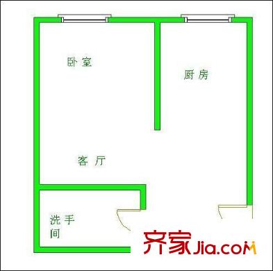 名人苑戶型圖戶型圖 1室1衛(wèi)1廚