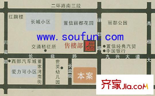 麗都帝景交通圖