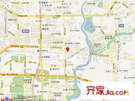 美麗南庭交通圖